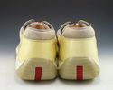 PRADA sz 11 PATENT LEATHER & MESH SNEAKERS PS0906 