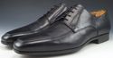 SANTONI sz 11EE LEATHER APRON TOE OXFORD 11927 MEN