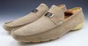 VERSACE sz 44.5 SUEDE DRIVING MOCCASINS DSU3321 ME