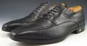 VERSACE sz 42 LEATHER BICYCLE TOE OXFORDS 2449 MEN