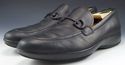 FERRAGAMO sz 9 STREET LEATHER BIT LOAFERS VF98756 