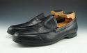 PRADA SPORT sz 9 LEATHER LOAFER 4D1651 MENS BLACK 