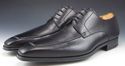 MAGNANNI sz 12 LEATHER MOC TOE BLUCHERS 15375 MENS