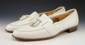 BALLY sz 12 N CLUB II LEATHER TASSEL LOAFERS 23109