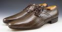 New - DOLCE & GABBANA sz 42.5 EEL SKIN OXFORDS DU0