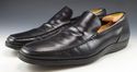 TOD'S sz 11 LEATHER MOCCASIN TOE DRIVING LOAFERS M