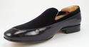 New - JIMMY CHOO sz 46 RUFUS PATENT & VELVET LOAFE