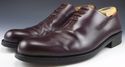 GUCCI sz 43.5 E LEATHER PLAIN TOE OXFORDS 1115328 