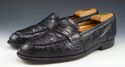 MANOLO BLAHNIK sz 7.5 AMBRA ALLIGATOR LOAFERS MENS