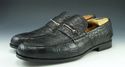 New - GUCCI sz 10 CROCODILE BIT LOAFERS 286711 MEN