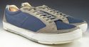 PRADA sz 11 SUEDE & NYLON LACE UP SNEAKERS 4E2124 