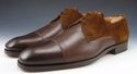 New - MAGNANNI sz 10 LEATHER & SUEDE OXFORDS 14250