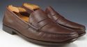 TODS sz 7.5 LEATHER MOCCASIN TOE STRAP LOAFERS MEN