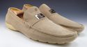 VERSACE sz 44.5 SUEDE DRIVING MOCCASINS DSU3321 ME