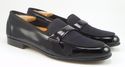 FERRAGAMO sz 9 B DEAN PATENT TUXEDO LOAFERS UH3231