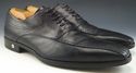 VERSACE sz 42 LEATHER BICYCLE TOE OXFORDS 2449 MEN