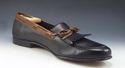 FERRAGAMO sz 10 B LEATHER KILTIE LOAFERS 00459 MEN