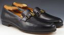 New - FERRAGAMO sz 7.5 FRIAR STRAP LOAFERS UI3482 