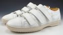 LOUIS VUITTON sz 6.5 LEATHER STRAP SNEAKERS GO0077