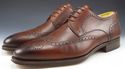 MAGNANNI sz 10.5 LEATHER WINGTIP OXFORDS 14657 MEN