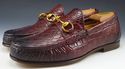 New - GUCCI sz 7 CROCODILE 1953 BIT LOAFERS 307929