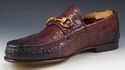 New - GUCCI sz 7 CROCODILE 1953 BIT LOAFERS 307929