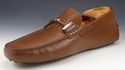 TOD'S sz 7 LEATHER "T" BIT DRIVING MOCCASINS MENS 