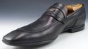 New - GUCCI sz 8 LEATHER APRON TOE LOAFER 312756 M