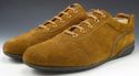 GUCCI sz 10.5 SUEDE LACE UP SNEAKERS 202755 MENS B