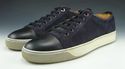 LANVIN sz 8 SUEDE LOW CUT SNEAKER AM5ME3B026 MENS 