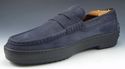 TOD'S sz 10.5 NUBUCK LEATHER DRIVING LOAFERS MENS 