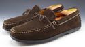 TOD'S sz 7 SUEDE LACCETTO DRIVING MOCCASINS MENS B