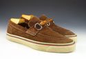 GUCCI sz 8 BAMBOO BIT GUCCISSIMA SUEDE LOAFER MENS