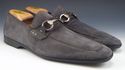 MAGNANNI sz 9 PACHI SUEDE BIT LOAFERS 15804 MENS G