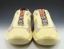 PRADA sz 11 PATENT LEATHER & MESH SNEAKERS PS0906 