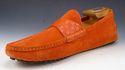 GUCCI sz 8.5 SUEDE DRIVING MOCCASINS 269640 MENS O