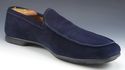 PRADA sz 10.5 SUEDE APRON TOE LOAFERS 1543 MENS DA