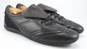 FERRAGAMO sz 11.5 LEATHER & SUEDE SNEAKERS TV2030 