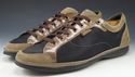 FERRAGAMO sz 8 GAME 2 NYLON & SUEDE SNEAKERS TV168