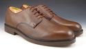 RALPH LAUREN sz 11.5 POLO LEATHER PLAIN TOE OXFORD