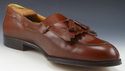 GUCCI sz 43.5 LEATHER TASSEL & KILTIE LOAFER 11012