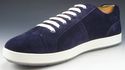 New - PRADA sz 9 SUEDE LACE UP SNEAKERS 4E2552 MEN