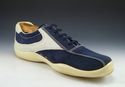 PRADA sz 10 SUEDE & LEATHER SNEAKERS 4E0919 MENS F