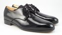 New - FERRAGAMO sz 7 EEE PATENT OXFORDS VF59417 ME