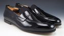 New - FERRAGAMO sz 8 EEE ROXY PATENT STRAP LOAFER 