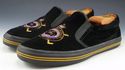 RALPH LAUREN sz 7 POLO VELVET BOAT/DECK SLIPPERS M