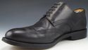 BALLY sz 9 EEE SCRIBE COLLECTION WINGTIP OXFORDS M