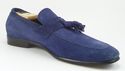 FERRAGAMO sz 8.5 EE NAPA SUEDE LOAFERS UG60080 MEN