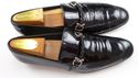 FERRAGAMO sz 8 GIGO PATENT LEATHER LOAFER VF46229 