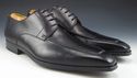 MAGNANNI sz 12 LEATHER MOC TOE BLUCHERS 15375 MENS